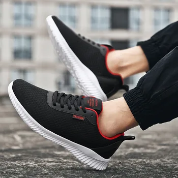 Spring New Outdoor Jogging Hiking Men's Shoes Breathable Mesh Flat Shoes Fashion Casual Sneakers Black Lightweight Men's Shoes
Spring New Outdoor Jogging Hiking Men's Shoes Breathable Mesh Flat Shoes Fashion Casual Sneakers Black Lightweight Men's Shoes