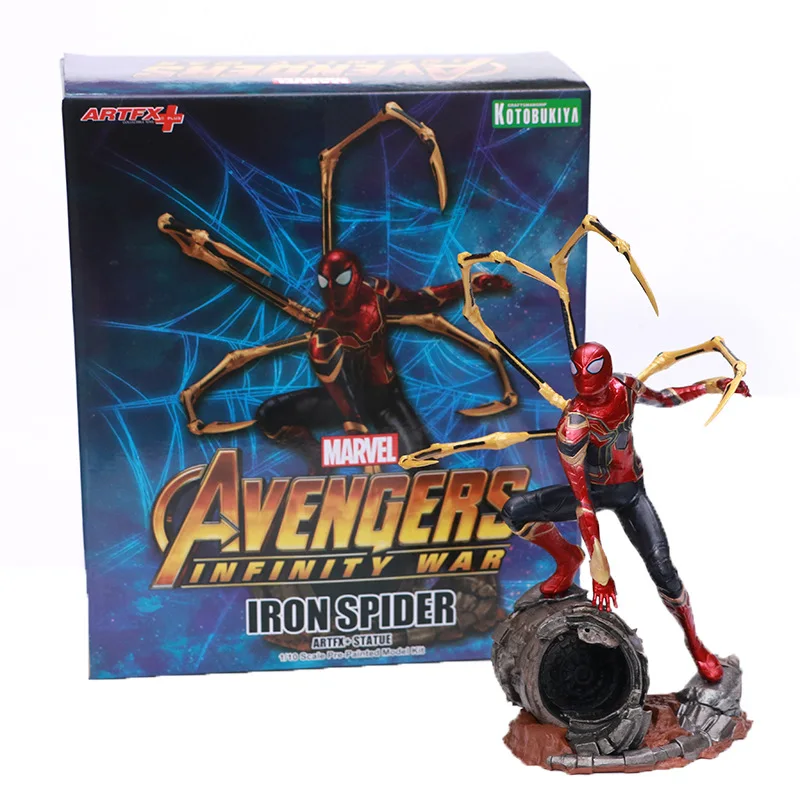 Marvel Avengers Infinity War Spiderman Iron Spider 1/10 Scale Painted Statue PVC Action Figure Collectible Model Anime Toys Doll
Marvel Avengers Infinity War Spiderman Iron Spider 1/10 Scale Painted Statue PVC Action Figure Collectible Model Anime Toys Doll
