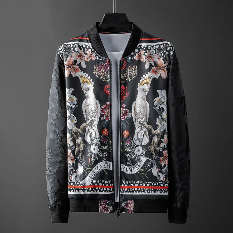 2019 Brand Fashion Printed Mens Jackets and Coats Stand Neck High-Grade Zipper Men Winter Clothes Outwear Sudaderas Hombre
2019 Brand Fashion Printed Mens Jackets and Coats Stand Neck High-Grade Zipper Men Winter Clothes Outwear Sudaderas Hombre