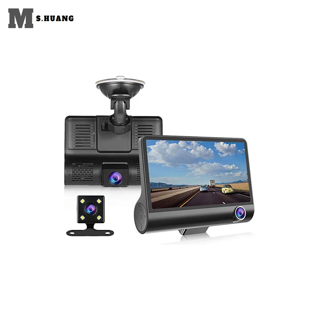 Car Dvr Dash Cam 4.0 Inch Video Recorder Auto Camera 3 Camera Lens With Rear View Camera Registrator Dashcam DVRs
Car Dvr Dash Cam 4.0 Inch Video Recorder Auto Camera 3 Camera Lens With Rear View Camera Registrator Dashcam DVRs