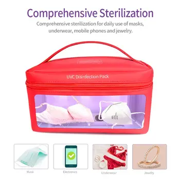 LED UV Sterilizing Bag with USB Rechargeable Portable LED Disinfection Baby Bottle Toothbrush Underwear Sterilization
LED UV Sterilizing Bag with USB Rechargeable Portable LED Disinfection Baby Bottle Toothbrush Underwear Sterilization