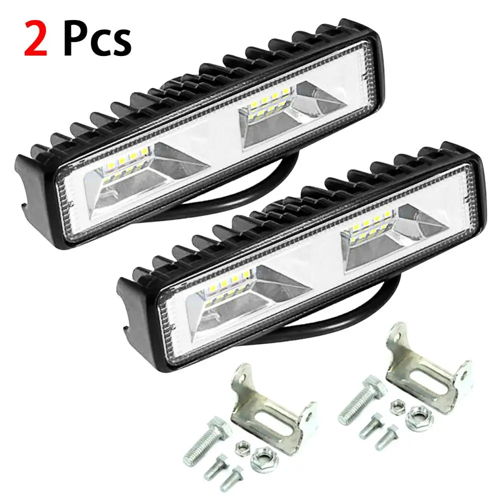 LED Fog Lights New 18W 12V Work Light Bar Spotlight Flood Lamp Driving Offroad fog light for Jeep Toyota SUV 4WD Boat Truck
LED Fog Lights New 18W 12V Work Light Bar Spotlight Flood Lamp Driving Offroad fog light for Jeep Toyota SUV 4WD Boat Truck