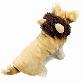 Cute Pet Cosplay Clothes Transfiguration Lion Costume Winter Warm Cat Dog Halloween Party Decoration With Ear Pet Apparel
Cute Pet Cosplay Clothes Transfiguration Lion Costume Winter Warm Cat Dog Halloween Party Decoration With Ear Pet Apparel