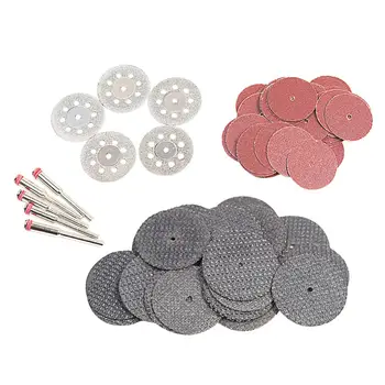 60Pcs Diamond Cutting Disc Sanding Wheel Saw Cutter Rotary Tool Accessories 30DC11
60Pcs Diamond Cutting Disc Sanding Wheel Saw Cutter Rotary Tool Accessories 30DC11