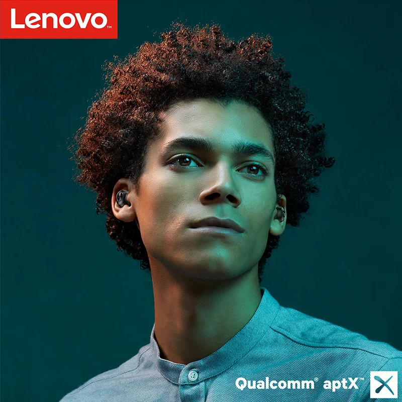 Наушники Lenovo HT10 TWS 5 0 глубокие басы наушники вкладыши IPX5 водонепроницаемые HD