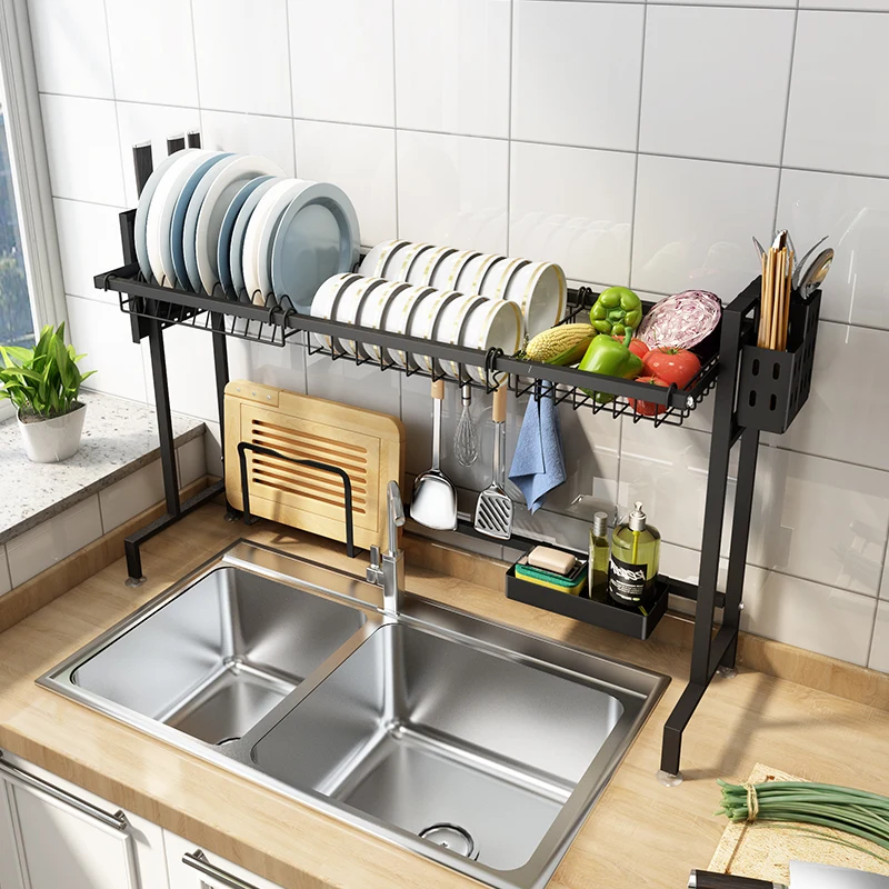 Sink above the shelf sink sink stainless steel dish rack drain rack pool storage rack kitchen supplies dish chopsticks
Sink above the shelf sink sink stainless steel dish rack drain rack pool storage rack kitchen supplies dish chopsticks