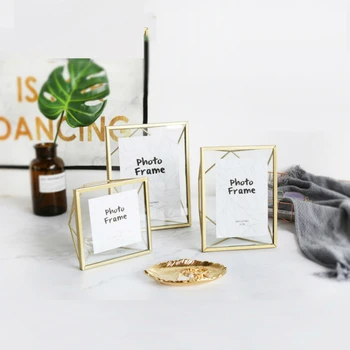 Nordic Metal Photo Frame Gold Solid Geometric Glass Iron Picture Frame Wall-Mounted Ins Tabletop Creative Photo Frame Home Decor
Nordic Metal Photo Frame Gold Solid Geometric Glass Iron Picture Frame Wall-Mounted Ins Tabletop Creative Photo Frame Home Decor