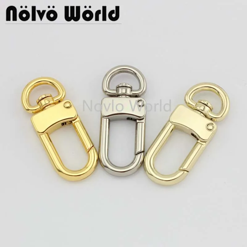10-50 pieces 47x12mm Triangle buckle 0.5 inch Purse snap hooks for bag metal handbags chain strap sewing | Багаж и сумки