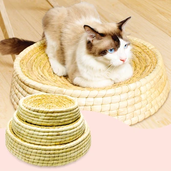 Round Cat Litter Bowl Straw Mat Scratch Board Pad Cats Summer Rest Bed Scratching Toy Kitten Sofa Rabbit Nest Pets Supplies
Round Cat Litter Bowl Straw Mat Scratch Board Pad Cats Summer Rest Bed Scratching Toy Kitten Sofa Rabbit Nest Pets Supplies