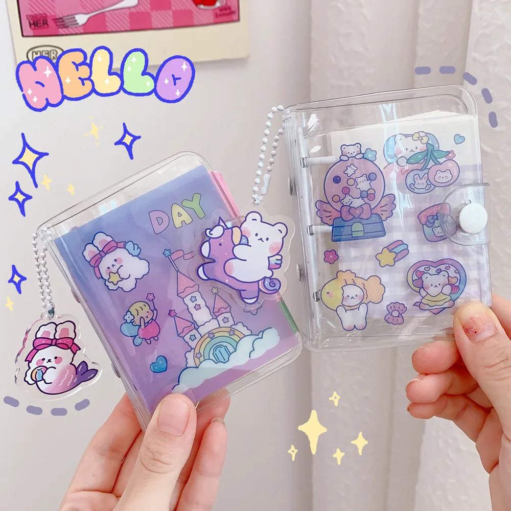 MINKYS Cute Mini Pocket 3 Ring Diary Notebook Binder Journals Bullet Agenda Planner Birthday Gift Korea School Stationery
MINKYS Cute Mini Pocket 3 Ring Diary Notebook Binder Journals Bullet Agenda Planner Birthday Gift Korea School Stationery