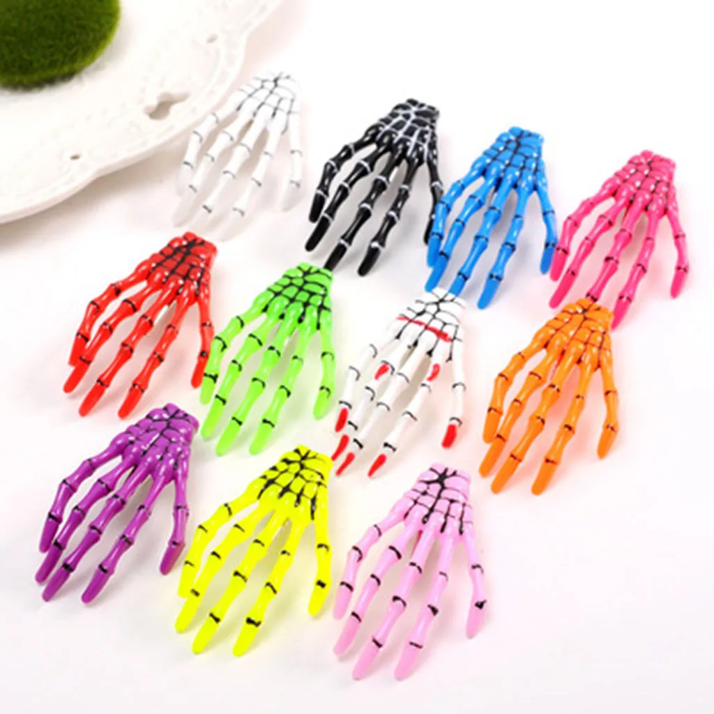 1 Pcs/set Creative Skull Hand Bone Hairpin Ghost Skeleton Hair Clips Hairclips Bone Kids And Women Claw Hair Accessories B1
1 Pcs/set Creative Skull Hand Bone Hairpin Ghost Skeleton Hair Clips Hairclips Bone Kids And Women Claw Hair Accessories B1