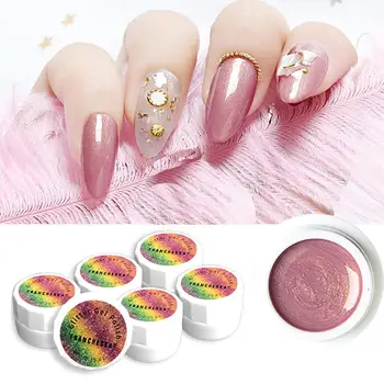 6pc/set UV Nail Gel Polish Kit Gel Shining Gel Nail Polish Glitter Nails Art Gel For Top Base Coat Hybrid Varnishes Nail art
6pc/set UV Nail Gel Polish Kit Gel Shining Gel Nail Polish Glitter Nails Art Gel For Top Base Coat Hybrid Varnishes Nail art