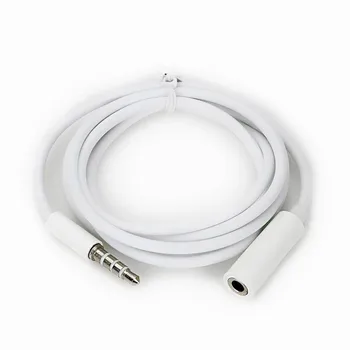 3.5mm 4-Pole Male to Female Auxiliary Extension Audio Stereo Cable Cord for Headphones iPad iPhone iPod Samsung Aux 
3.5mm 4-Pole Male to Female Auxiliary Extension Audio Stereo Cable Cord for Headphones iPad iPhone iPod Samsung Aux