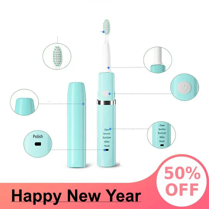 Travel Case Electric Toothbrush Rechargeable Sonic Electronic Toothbrush Teeth Whitening USB Rechargeable Automatic Brush
Travel Case Electric Toothbrush Rechargeable Sonic Electronic Toothbrush Teeth Whitening USB Rechargeable Automatic Brush