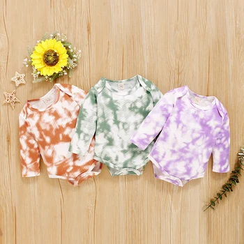 Tie Dye Print Romper For Newborn Baby Girls Boys Summer Autumn Unisex Crotch Long Sleeve Infant Jumpsuit Elastic Toddler Clothes
Tie Dye Print Romper For Newborn Baby Girls Boys Summer Autumn Unisex Crotch Long Sleeve Infant Jumpsuit Elastic Toddler Clothes