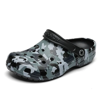 2020 Men Sandals Crocks Autumn Hole Shoes Crok Rubber Clogs Women EVA Unisex Garden Shoes Black Crocse Beach Flat Slippers
2020 Men Sandals Crocks Autumn Hole Shoes Crok Rubber Clogs Women EVA Unisex Garden Shoes Black Crocse Beach Flat Slippers