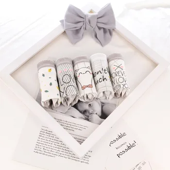 6 Pcs Briefs Underpants Cat Young lady Cotton Mid Waist Grey Pants Girl Lattice Stripe Letters Grass Underwear Women Panties
6 Pcs Briefs Underpants Cat Young lady Cotton Mid Waist Grey Pants Girl Lattice Stripe Letters Grass Underwear Women Panties