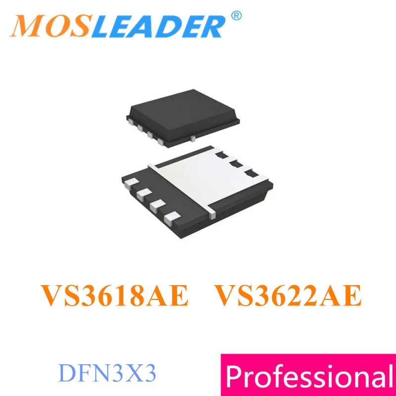 Mosleader VS3618AE VS3622AE DFN3X3 100PCS 500PCS 1000PCS VS3618 VS3622 N-Channel 30V Chinese High quality
Mosleader VS3618AE VS3622AE DFN3X3 100PCS 500PCS 1000PCS VS3618 VS3622 N-Channel 30V Chinese High quality