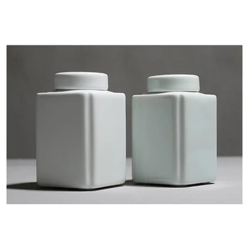 Small Square Ceramic Tea Jar Foods Containers Storage Jar Sweet Cans Seamless Jar
Small Square Ceramic Tea Jar Foods Containers Storage Jar Sweet Cans Seamless Jar