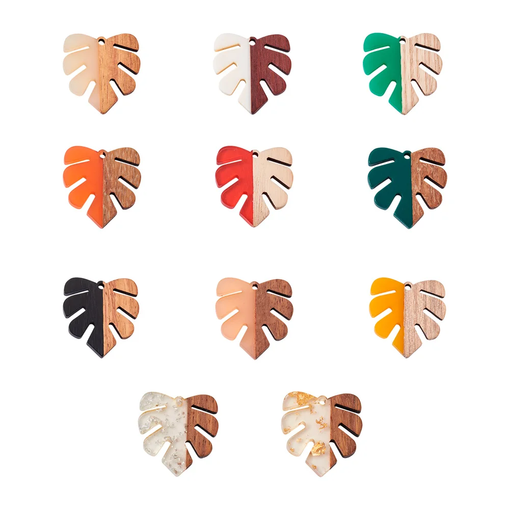 Pandahall 1Set Resin Wood Pendants Monstera Leaf Wooden Charms for DIY Earrings Craft Jewelry Making Accessories Findings
Pandahall 1Set Resin Wood Pendants Monstera Leaf Wooden Charms for DIY Earrings Craft Jewelry Making Accessories Findings