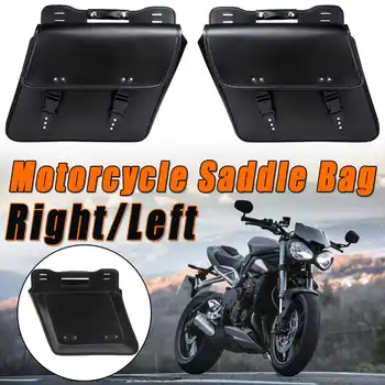 PU Leather Motorcycle Saddlebags Saddle Bags Tool Luggage Storage Side Pouch Black Universal
PU Leather Motorcycle Saddlebags Saddle Bags Tool Luggage Storage Side Pouch Black Universal