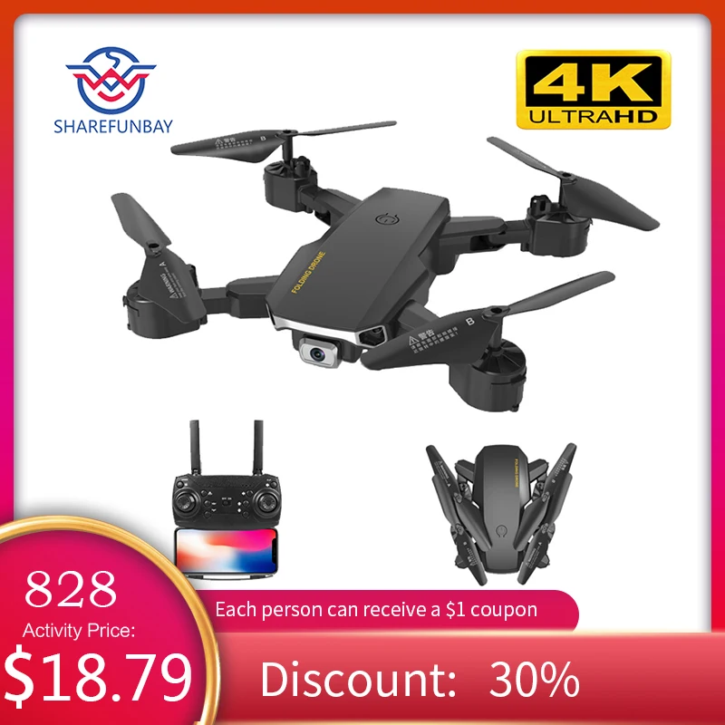 NEW Rc Drone 4k HD Wide Angle Camera 1080P WiFi fpv Drone Dual Camera Quadcopter Real-time transmission Helicopter Toys Drone
NEW Rc Drone 4k HD Wide Angle Camera 1080P WiFi fpv Drone Dual Camera Quadcopter Real-time transmission Helicopter Toys Drone