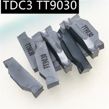 10PCS TDC3 TT9030 Carbide Insert Turning Tool Turning Milling Cutter CNC Cutting Tool Slot Cutting
10PCS TDC3 TT9030 Carbide Insert Turning Tool Turning Milling Cutter CNC Cutting Tool Slot Cutting