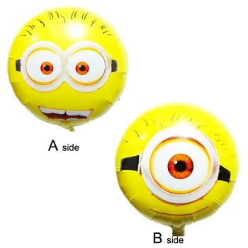10pcs/lot new style double side cartoon Despicable Me foil balloons 18inch round balloon for kid birthday balloons
10pcs/lot new style double side cartoon Despicable Me foil balloons 18inch round balloon for kid birthday balloons