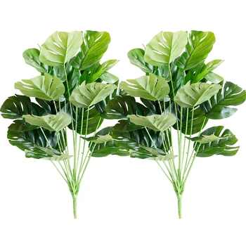2 Bouquet 18Heads Artificial Tropical Palm Leaves Simulation Plants Home Balcony Garden Landscape Decoration Accessories 
2 Bouquet 18Heads Artificial Tropical Palm Leaves Simulation Plants Home Balcony Garden Landscape Decoration Accessories