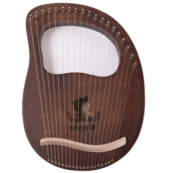 Lyre Harp,16 String Harp Heptachord Mahogany Lye Harp with Tuning Wrench for Music Lovers Beginners
Lyre Harp,16 String Harp Heptachord Mahogany Lye Harp with Tuning Wrench for Music Lovers Beginners