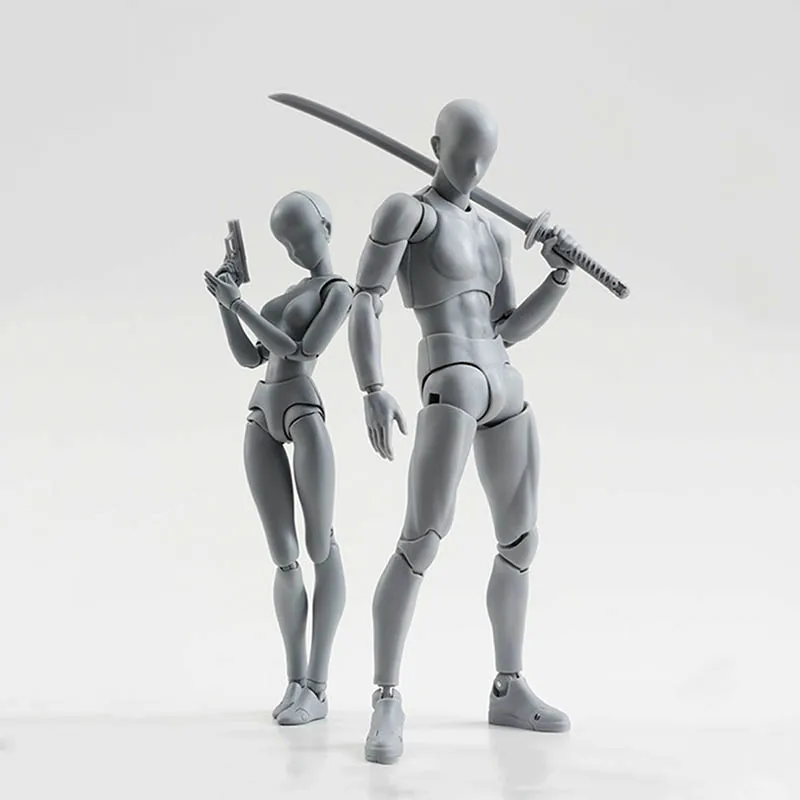 SHF BODY KUN / BODY CHAN body-chan body-kun Grey Color Ver. Black PVC Action Figure Collectible Model Toy
SHF BODY KUN / BODY CHAN body-chan body-kun Grey Color Ver. Black PVC Action Figure Collectible Model Toy