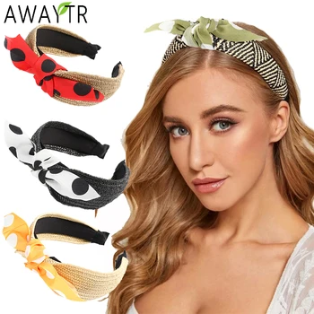 Bohemian Hairbands Straw Weaving Bow Knotted Headbands for Women Non-slip Fixed Handmade Hair Hoop Hairband Hair Accessories
Bohemian Hairbands Straw Weaving Bow Knotted Headbands for Women Non-slip Fixed Handmade Hair Hoop Hairband Hair Accessories