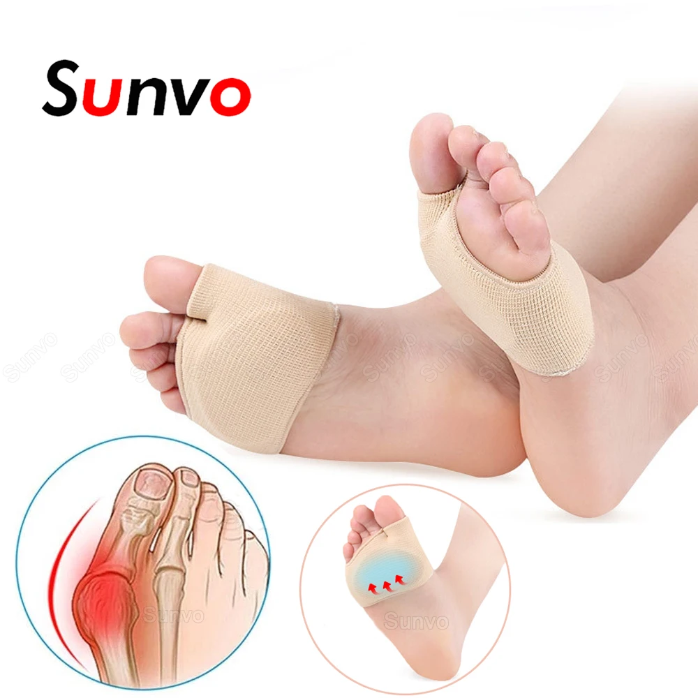 Sunvo Gel Non-slip Forefoot Pad for Toe Coorrection Shoes Insert Cushion Pad Feet Pain Relief Damping Gel Insoles Foot Care Tool
Sunvo Gel Non-slip Forefoot Pad for Toe Coorrection Shoes Insert Cushion Pad Feet Pain Relief Damping Gel Insoles Foot Care Tool