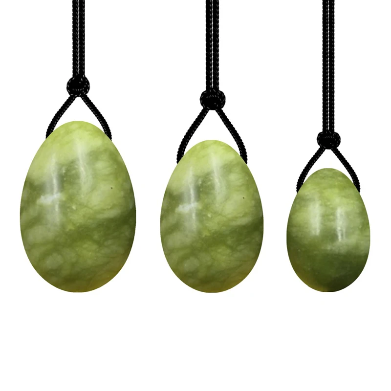 Natural Jade Massage Yoni Egg Vaginal Balls Muscle Massage Ball Women Jade Yoni Wand Kegel Exerciser Drilled Tightening Vagina Natural Jade Massage Yoni Egg Vaginal Balls Muscle Massage Ball Women Jade Yoni Wand Kegel Exerciser Drilled Tightening Vagina