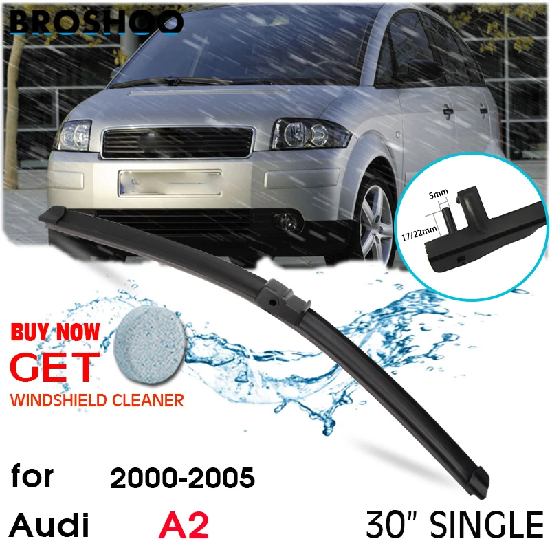 

Car Wiper Blade Front Window Windscreen Windshield Wipers Blades Auto Accessories For Audi A2 30" Single 2000-2005