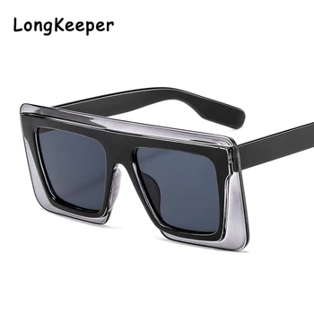 Vintage Oversized Sunglasses Woman 2020 Fashion Women's Blue Sun Glasses Luxury Brand Square Sunglasses Ladies Black Eyewear New
Vintage Oversized Sunglasses Woman 2020 Fashion Women's Blue Sun Glasses Luxury Brand Square Sunglasses Ladies Black Eyewear New