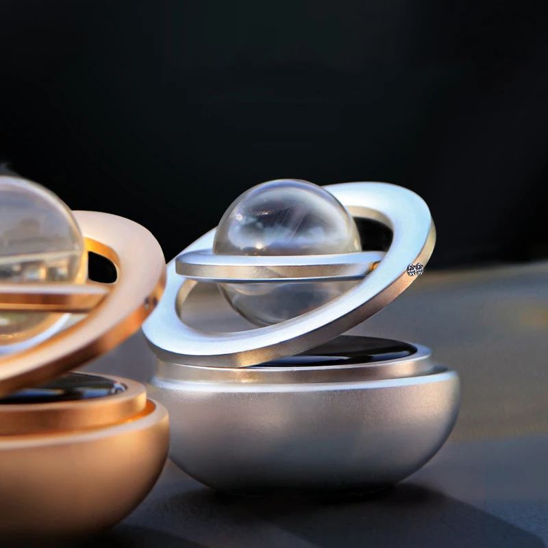 New Arrival Solar Power Car Aromatherapy Air Freshener-Interstellar Suspension Double Ring Fascinating Maglev Aroma Diffuser
New Arrival Solar Power Car Aromatherapy Air Freshener-Interstellar Suspension Double Ring Fascinating Maglev Aroma Diffuser