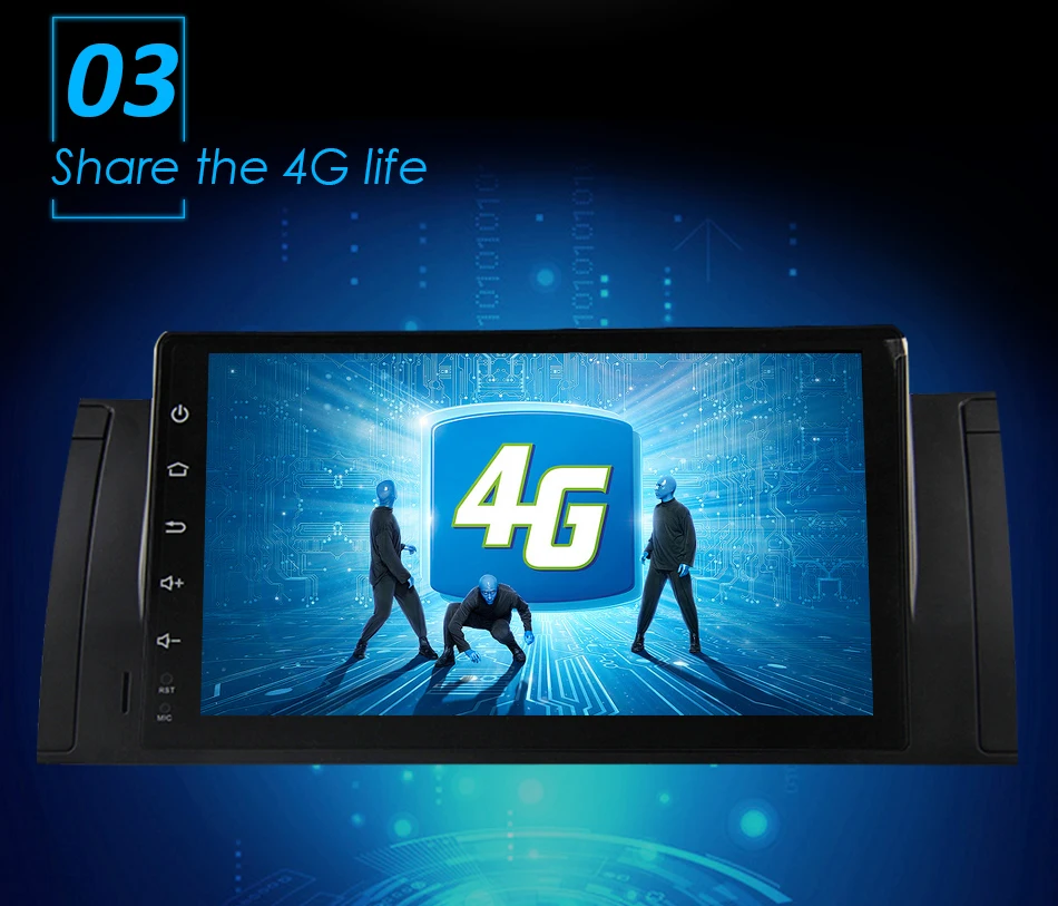 Perfect Eunavi 1 din 4GB 64GB Car Multimedia Radio Player Octa Core Android 9.0 GPS Stereo System For BMW/E39/X5/E53 3G 4G Wifi NO DVD 4 Perfect Eunavi 1 din 4GB 64GB Car Multimedia Radio Player Octa Core Android 9.0 GPS Stereo System For BMW/E39/X5/E53 3G 4G Wifi NO DVD 4