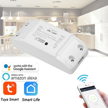 3pcs Smart Home Wifi Switch Wireless Remote Control Light Timer Switch DIY Modules 10A/2200W via Smart Life Work with Alexa
3pcs Smart Home Wifi Switch Wireless Remote Control Light Timer Switch DIY Modules 10A/2200W via Smart Life Work with Alexa