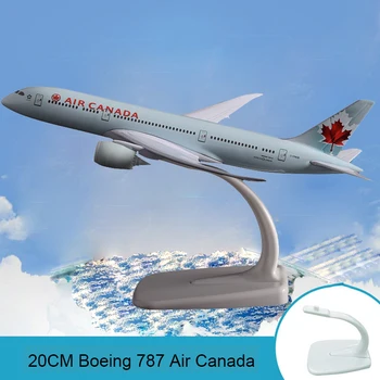 20cm B787 Air Canada Aircraft Model Boeing 787 Canadian Airline Crafts Group Metal Airplane Airbus Airways Static Decoration Git
20cm B787 Air Canada Aircraft Model Boeing 787 Canadian Airline Crafts Group Metal Airplane Airbus Airways Static Decoration Git