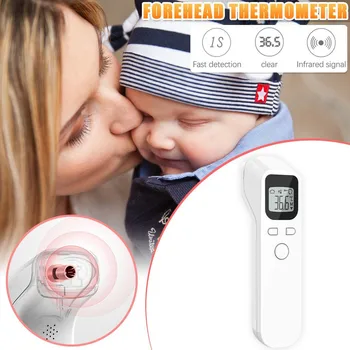 Touch-Free Forehead Thermometer Termometro Digital Infrared Body Temporal Thermometer Household For Fever Kids Adults Infants
Touch-Free Forehead Thermometer Termometro Digital Infrared Body Temporal Thermometer Household For Fever Kids Adults Infants