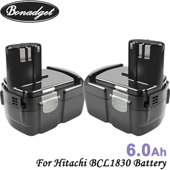Bonadget 2Piece 18V 6000mah Replacement Li-ion Battery For Hitachi BCL1830 BCL1815 BCL1820 Rechargeable Power Tools Battery
Bonadget 2Piece 18V 6000mah Replacement Li-ion Battery For Hitachi BCL1830 BCL1815 BCL1820 Rechargeable Power Tools Battery