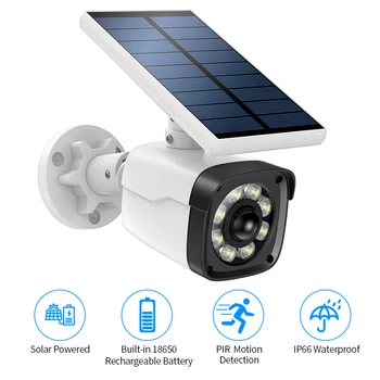 SDETER Outdoor Fake Dummy CCTV Security Camera Solar LED Light PIR Motion Sensor IP66 Dummy Surveillance Camera Spotlight Garden
SDETER Outdoor Fake Dummy CCTV Security Camera Solar LED Light PIR Motion Sensor IP66 Dummy Surveillance Camera Spotlight Garden