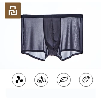 2pcs/set Youpin Instant me Cool Ice Silk Seamless Boxer Briefs Light and Breathable Non-feeling 3D Cut Black and Gray
2pcs/set Youpin Instant me Cool Ice Silk Seamless Boxer Briefs Light and Breathable Non-feeling 3D Cut Black and Gray