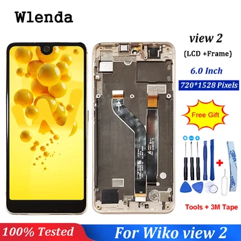 For Wiko View 2 LCD Display with Touch Screen Digitizer+Frame Phone Accessories For Wiko View 2 Spare Parts +Free tools tape
For Wiko View 2 LCD Display with Touch Screen Digitizer+Frame Phone Accessories For Wiko View 2 Spare Parts +Free tools tape