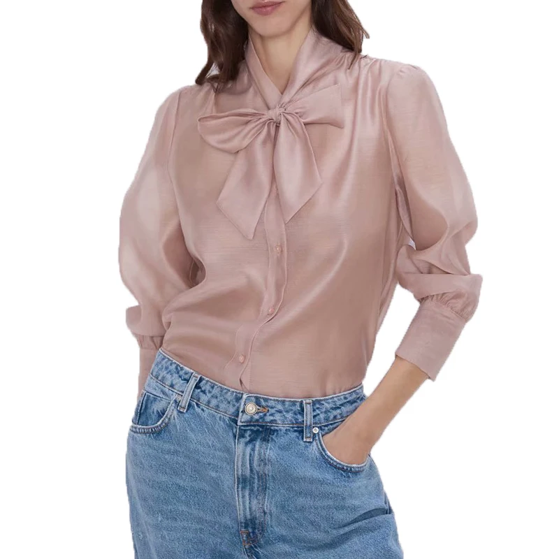 2019 autumn women shirts casual pink womens clothing long sleeve women tops bow women blouses
2019 autumn women shirts casual pink womens clothing long sleeve women tops bow women blouses