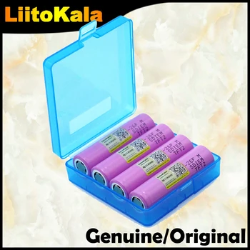 Liitokala 4PCS New Original 3.7V 18650 ICR18650-26F 2600mAh Li-ion Battery For Laptop battery Suitable for flashlight + box
Liitokala 4PCS New Original 3.7V 18650 ICR18650-26F 2600mAh Li-ion Battery For Laptop battery Suitable for flashlight + box