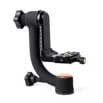 Professional Camera Gimbal Tripod Head for Big Load Capacity Camera Telephoto Lens 1/4 Screw 48mm Diameter
Professional Camera Gimbal Tripod Head for Big Load Capacity Camera Telephoto Lens 1/4 Screw 48mm Diameter