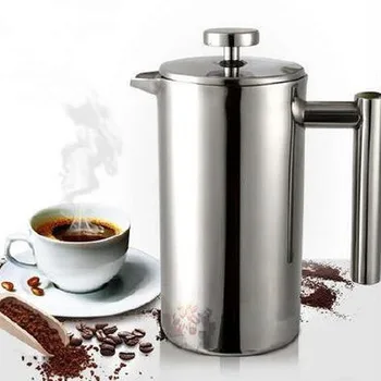 French Press Coffee Maker Stainless Steel Coffee Percolator Pot,Double Wall & Large Capacity Manual Cafetiere Coffee Containers
French Press Coffee Maker Stainless Steel Coffee Percolator Pot,Double Wall & Large Capacity Manual Cafetiere Coffee Containers