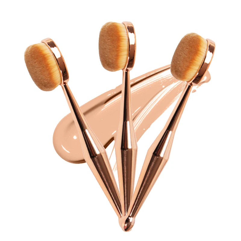 1pcs Soft Oval Beauty Makeup Brushes Foundation Powder Cosmetics Multifunction Blending Brush Women Face Make Up Tools Gift
1pcs Soft Oval Beauty Makeup Brushes Foundation Powder Cosmetics Multifunction Blending Brush Women Face Make Up Tools Gift
